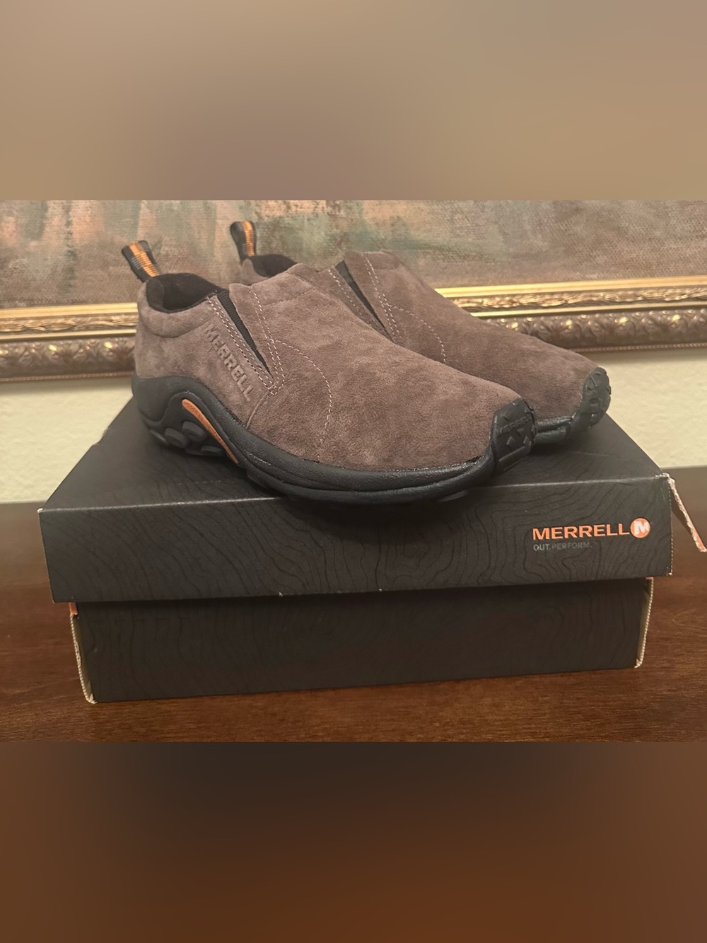 Brand New Merrell Women’s Jungle Moc Slip On’s Size 6.5 Gunsmoke